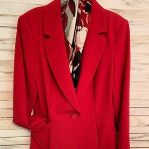 WHBM Single Button Blazer, size 4.  Fully lined.